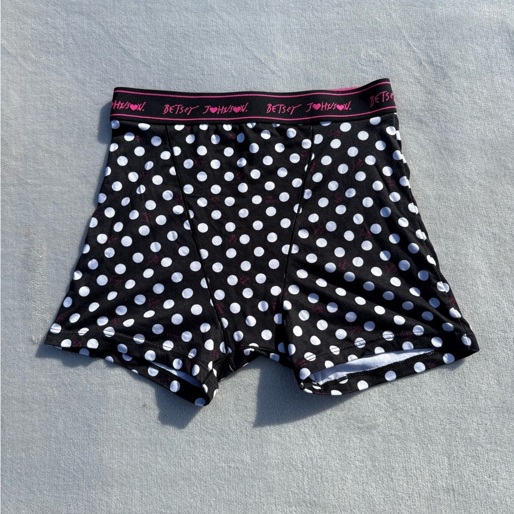 3/$30 Betsey Johnson Polka Dot Lounge Shorts / Boy Shorts - M
